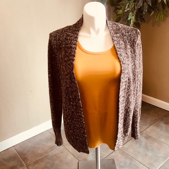 St. John’s Bay beautiful Brown Cardigan - Picture 3 of 6